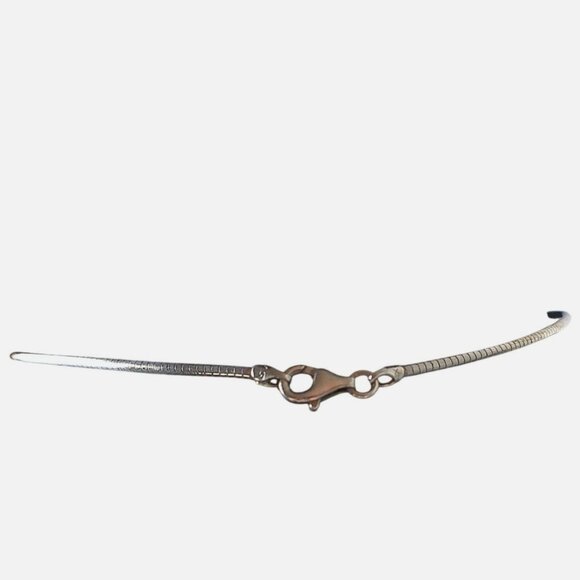 Amethyst Quartz, Agate Cylinder Pendant & Sterling Silver Necklace - Picture 7 of 8